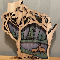 The Oaklair Woodcraft Wisconsin Multi-Layer- Deer