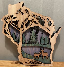 The Oaklair Woodcraft Wisconsin Multi-Layer- Deer