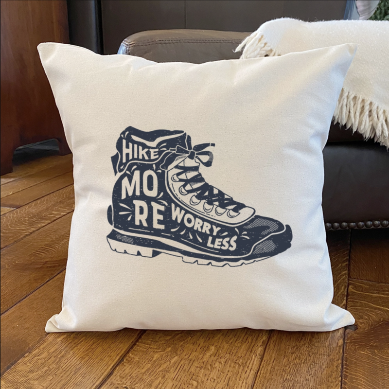 Pillow - Hike More Worry Less Boot