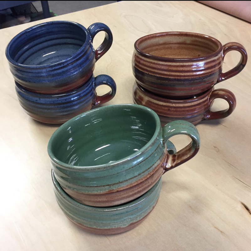 Claymore Pottery - Berry Strainer Mug