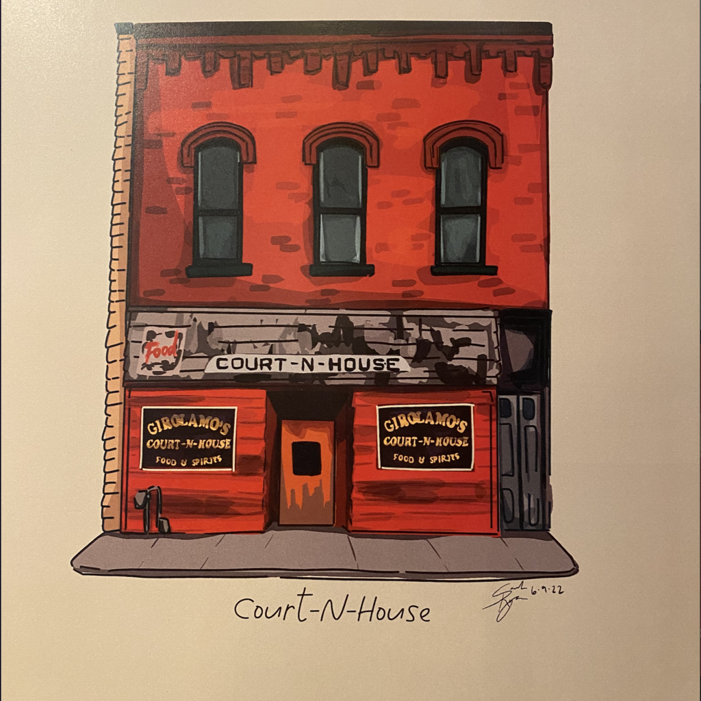 Court'n House Print 8x10