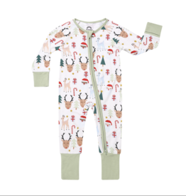 Emerson & Friends Baby Pajamas - Santa and Friends