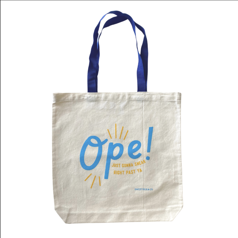 Ope! Tote Bag