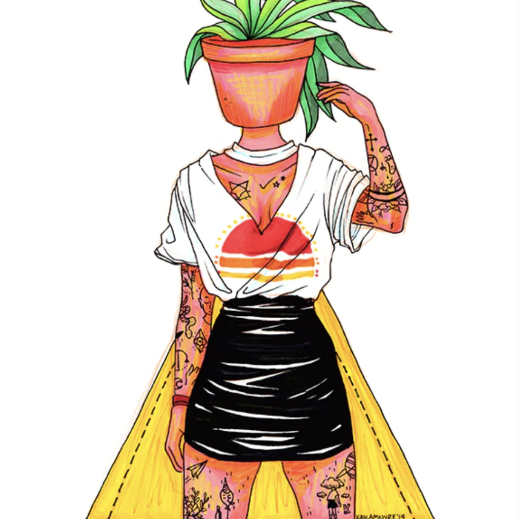 Pothead Prints Plant Pot Earrings (Assorted)