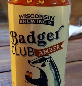 Wisconsin Brewing Badger Club Amber (12 oz Can)