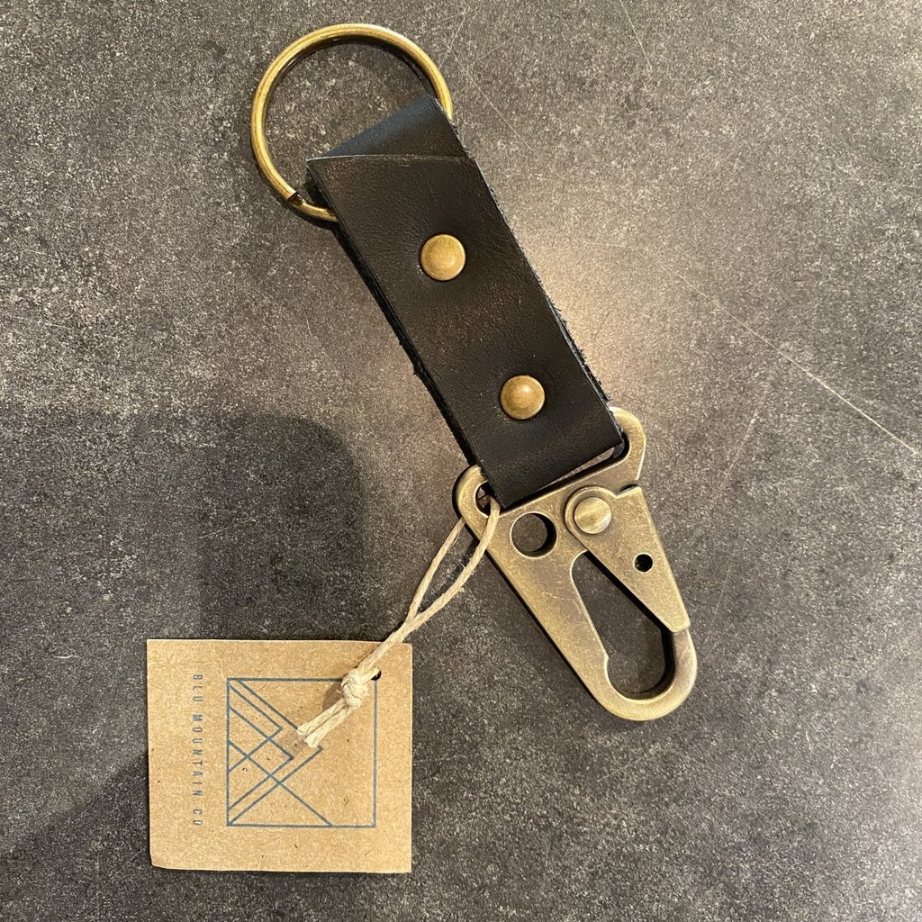 Alissa Miller Carabiner Keychain- Black