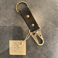 Alissa Miller Carabiner Keychain- Black