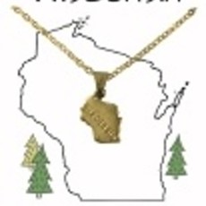 Dreamspirits Wisconsin State Necklace