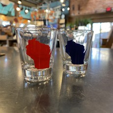 Vital Industries (WI) Wisconsin State Shot Glasses