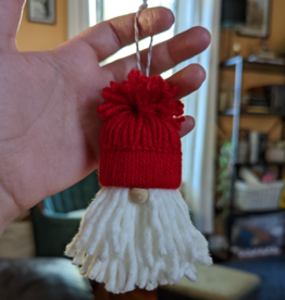 LameMaker Crochet Santa Ornament