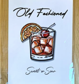 Cocktail Print - Old Fashioned 5x7