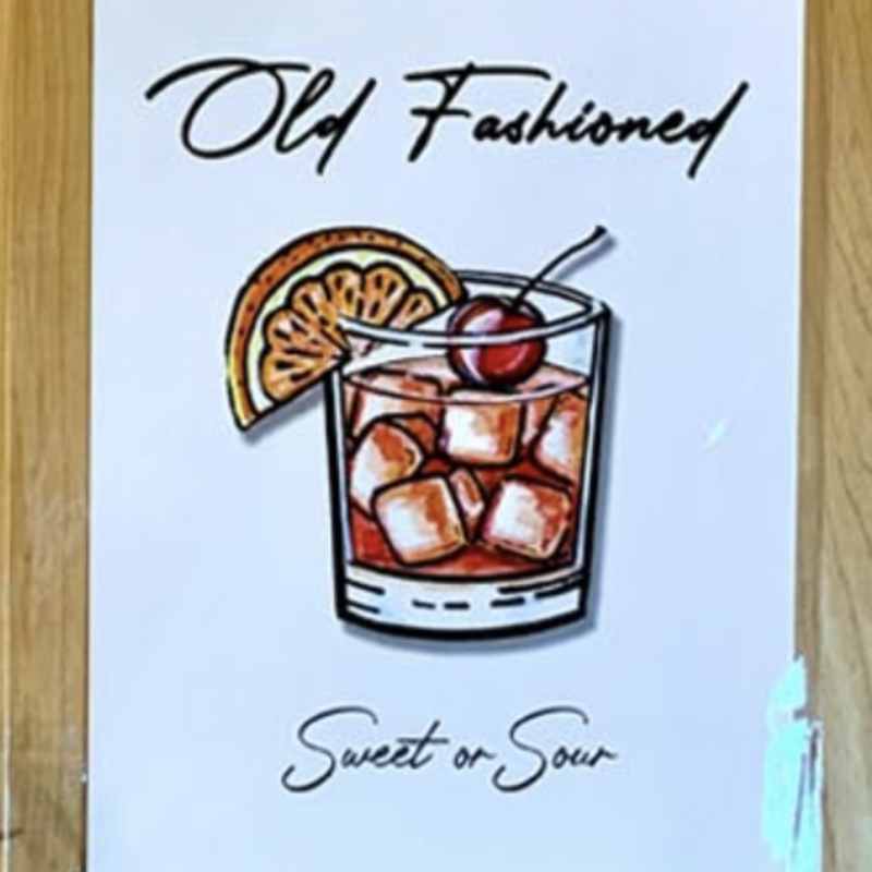 Cocktail Print - Old Fashioned 5x7