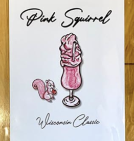 Cocktail Print - Pink Squirrel 5x7