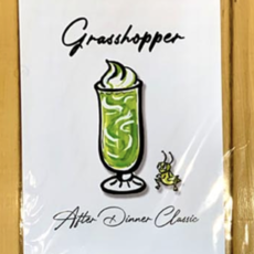 Cocktail Print - Grasshopper 5x7