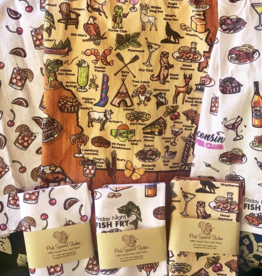 Pink Squirrel Studios Supper Clubs Bar Towel