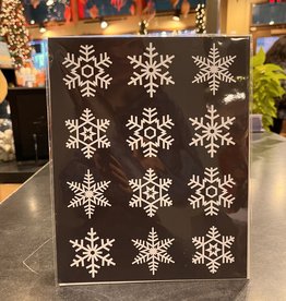 Snowflakes Pattern Print 8x10