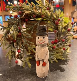 Denny Williams Wood Carving - Snowman