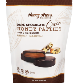 Honey Acres Inc. Dark Chocolate Cocoa Honey Patties