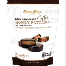 Honey Acres Inc. Dark Chocolate Honey Patties - Coffee