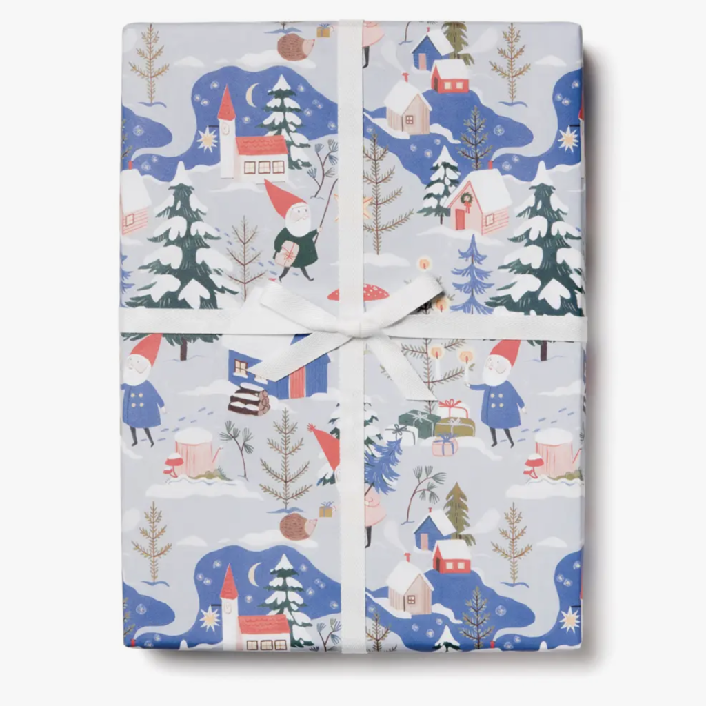 Holiday Wrapping Paper - Holiday Gnomes