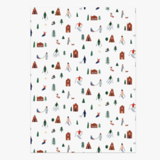 Holiday Wrapping Paper - Snow Day