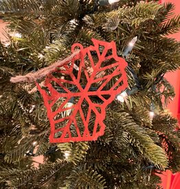 The Oaklair Woodcraft State Cutout Ornaments