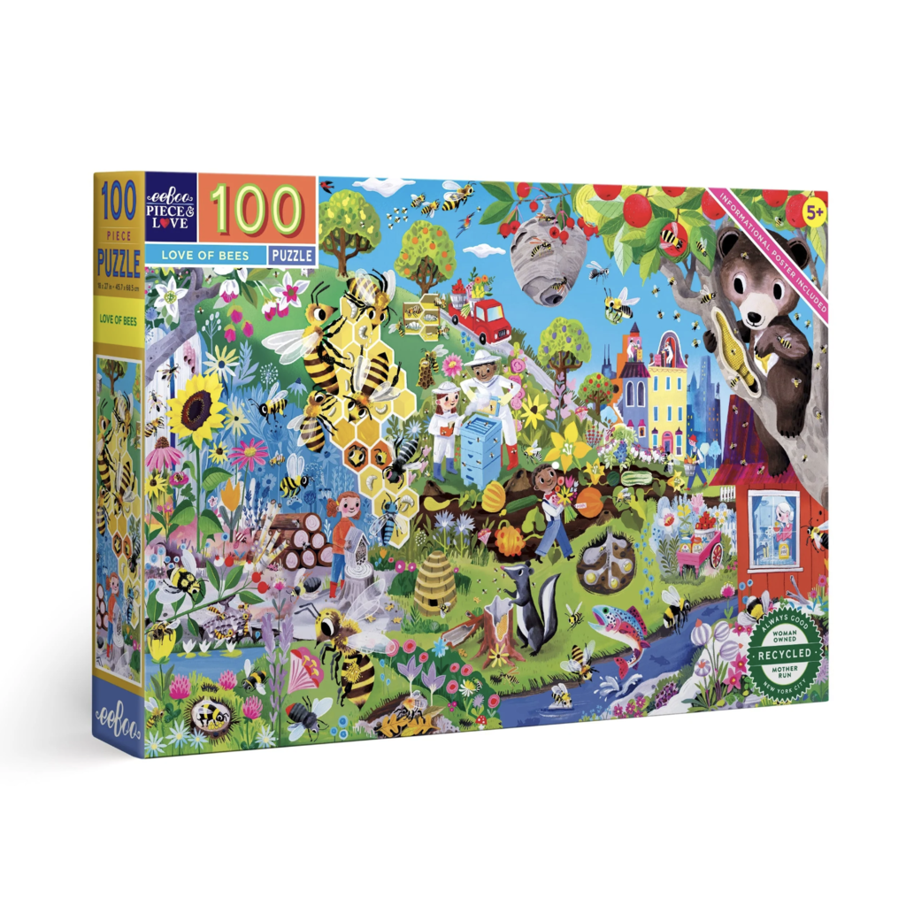 Love of Bees 100 Piece Puzzle