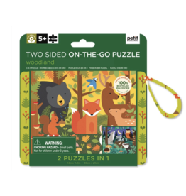 Skandisk Two-Sided On-the-Go Puzzle Woodland