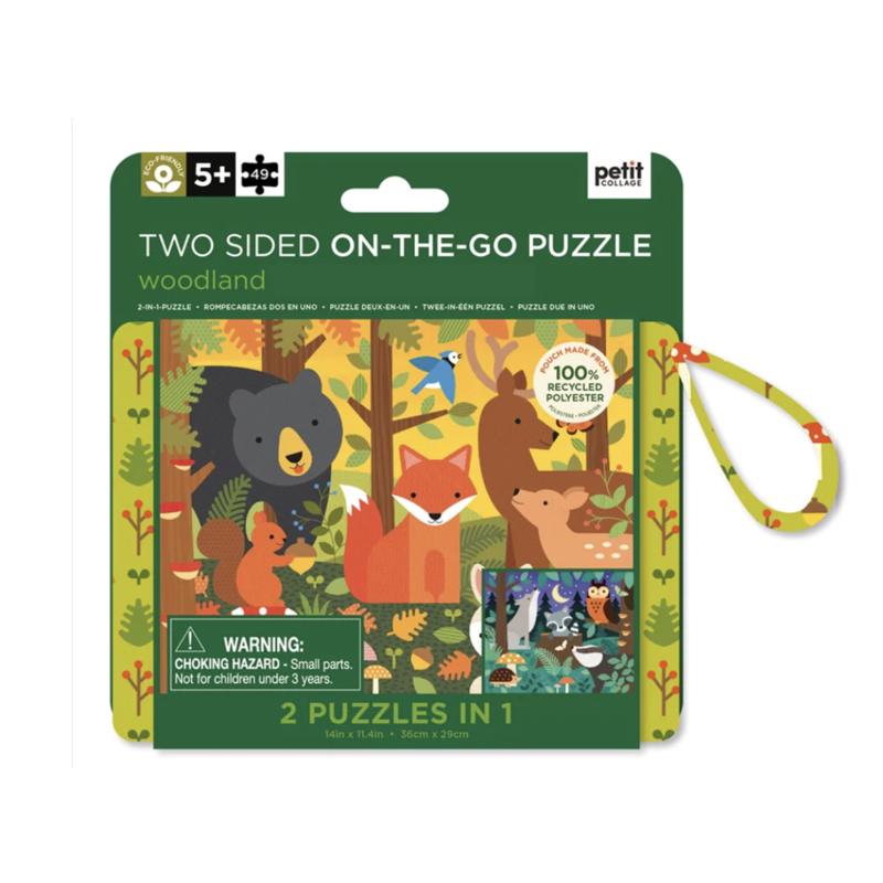 Skandisk Two-Sided On-the-Go Puzzle Woodland