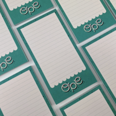 Pixel & Stitch OPE Notepad