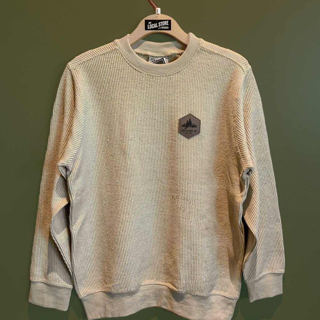 Volume One Eau Claire Corduroy Crewneck w. Patch