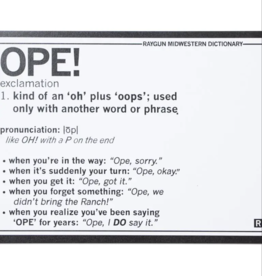 Ope Definition Postcard