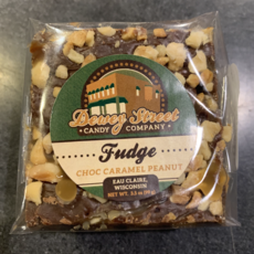 Dewey Street Candy Co. Homemade Fudge: Chocolate Caramel Peanut (3.5oz)