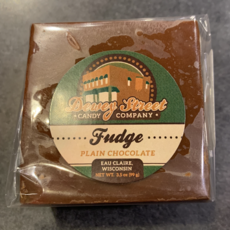 Dewey Street Candy Co. Homemade Fudge: Plain Chocolate (3.5oz)