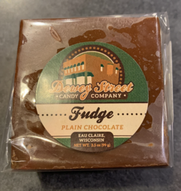 Dewey Street Candy Co. Homemade Fudge: Plain Chocolate (3.5oz)