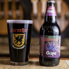 Sprecher Grape Soda Bottle