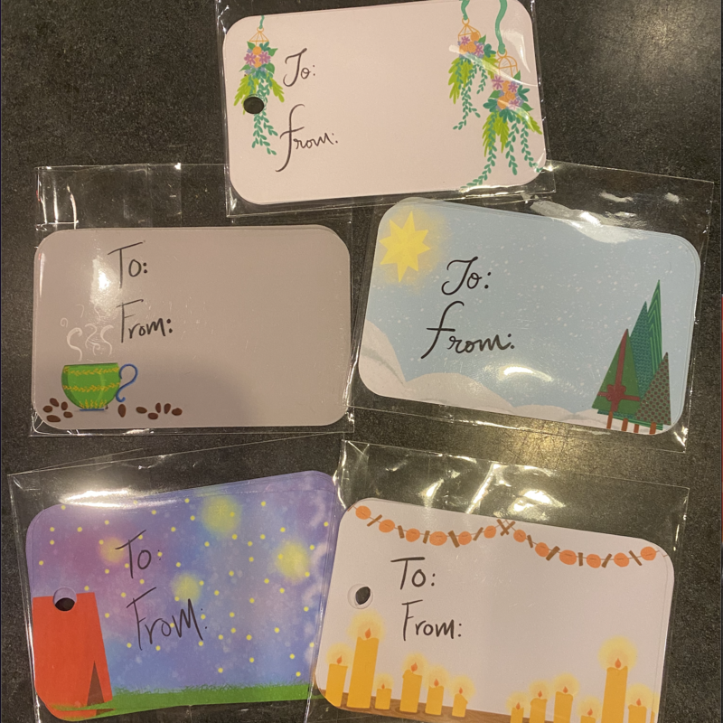 Baribeau Hannah Gift Tag Sets - Assorted