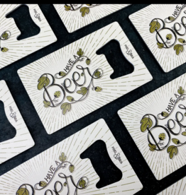 Pixel & Stitch Have a Beer Metal Bottle Opener