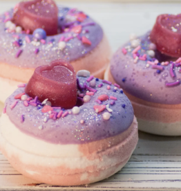 Handmade Natural Beauty Bath Bomb Donuts  Sweet Romance