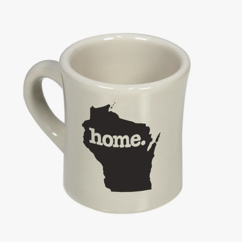 home. Diner Mugs - Wisconsin