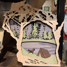 The Oaklair Woodcraft Wisconsin Multi-Layer- Dog and Tent