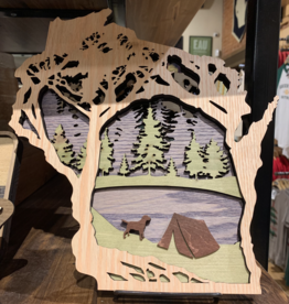 The Oaklair Woodcraft Wisconsin Multi-Layer- Dog and Tent