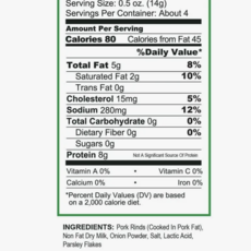 Pork King Good Pork King Good Onion & Sour Cream Pork Rinds 1.75 oz bag