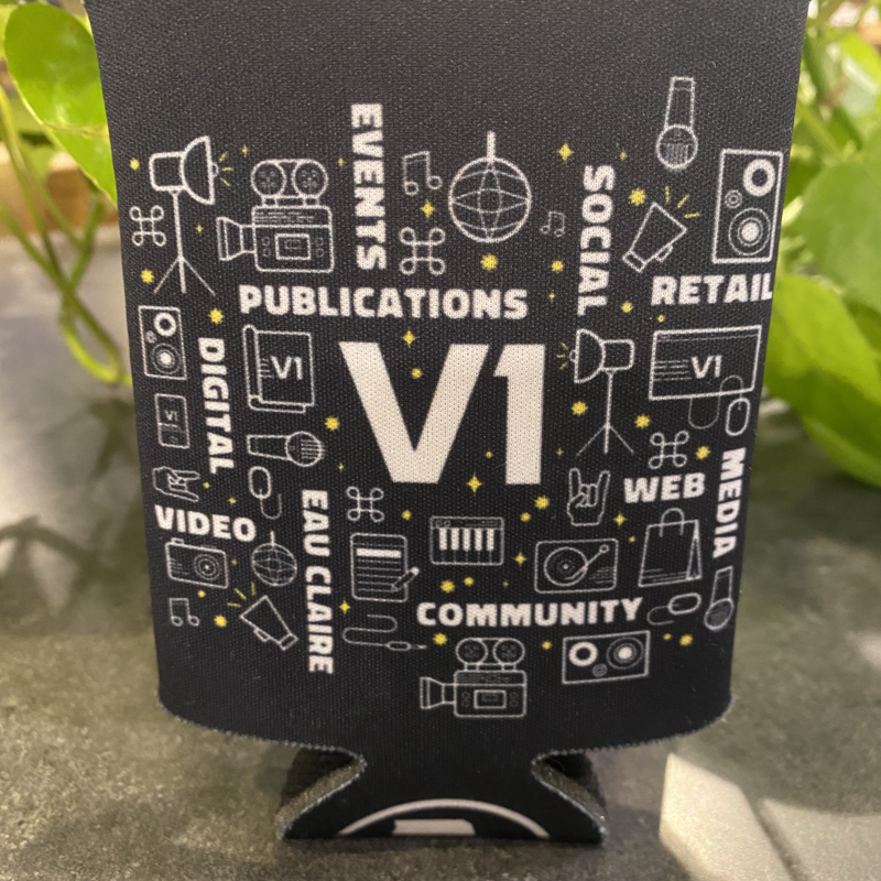 Volume One Koozie - V1 20th Anniversary