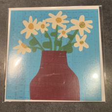 Jeanne Styczinski Greeting Card - Flowers In Vase
