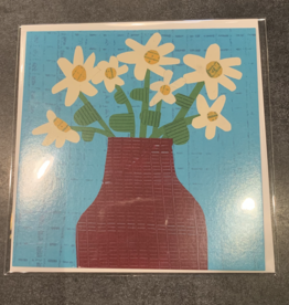 Styczinski Jeanne Greeting Card - Flowers In Vase