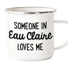 Rock Scissor Paper Someone In Eau Claire Loves Me - Mug