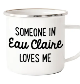 Rock Scissor Paper Someone In Eau Claire Loves Me - Mug