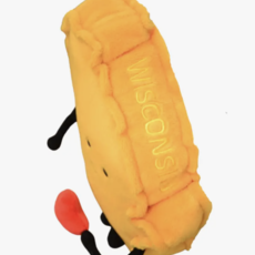 Stuffed States USA Plush Wisconsin - Cheddar