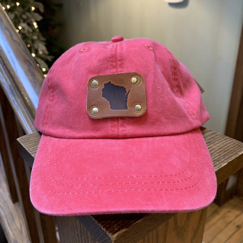 WI Baseball Hat (Red)